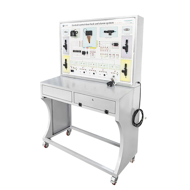 Vehicle Door Lock and Alarm System Teaching Equipment